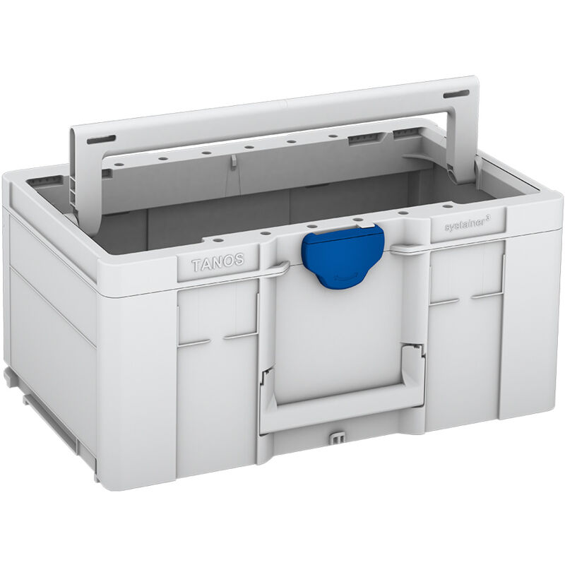 foto del prodotto tanos systainer toolbox l 237 grigio chiaro ral 7035 