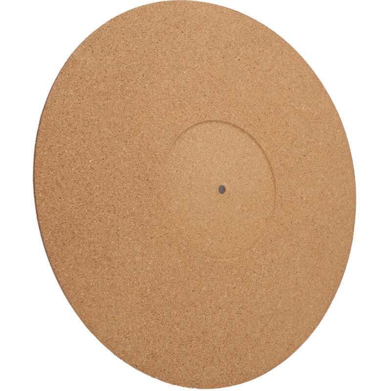 foto del prodotto tapis de protection pour tourne-disque en liège souple antidérapant et antistatique de 12 pouces de diamètre 295 mm