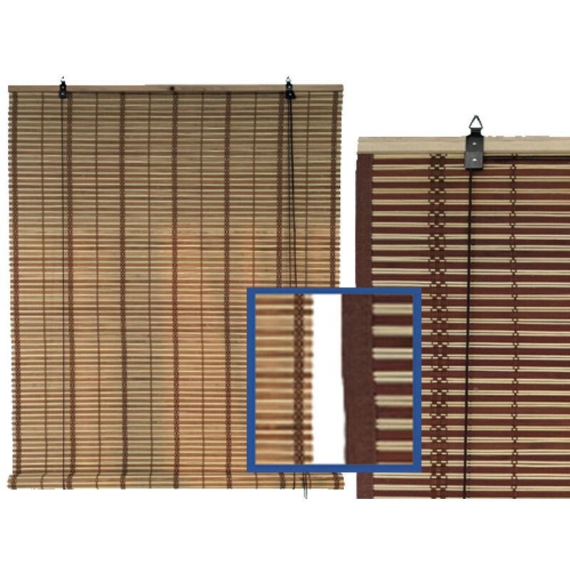 foto del prodotto tapparelle folk marrone 150xh300cm