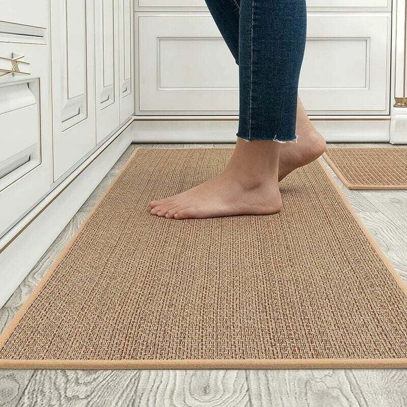 foto del prodotto tappeti e zerbini da cucina, zerbini da cucina lavabili antiscivolo in gomma naturale, zerbini per pavimenti da cucina, frontali per lavandini,
