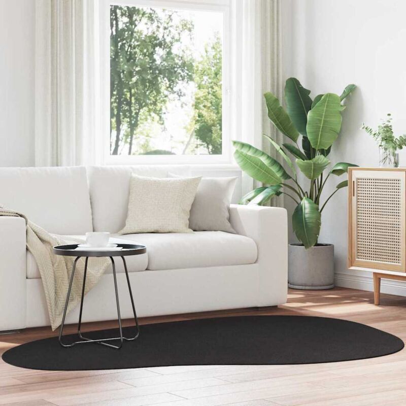 foto del prodotto tappeti nero 140 x 200 cm polipropilene vidaxl