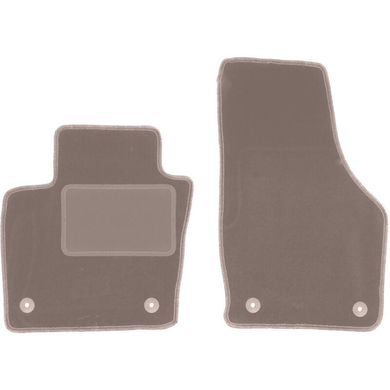 foto del prodotto tappetini anteriori beige per audi q3 i 8u suv 2011 2018 