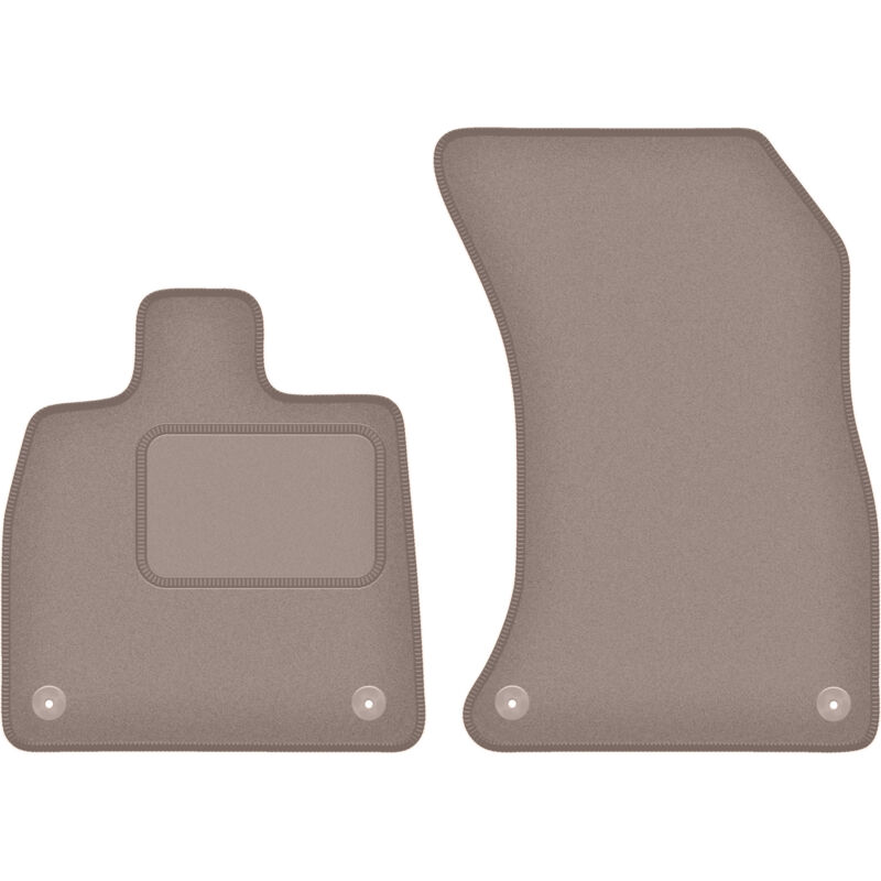 foto del prodotto tappetini anteriori beige per audi q5 fyt sportback plug in hybrid 2021 2022 