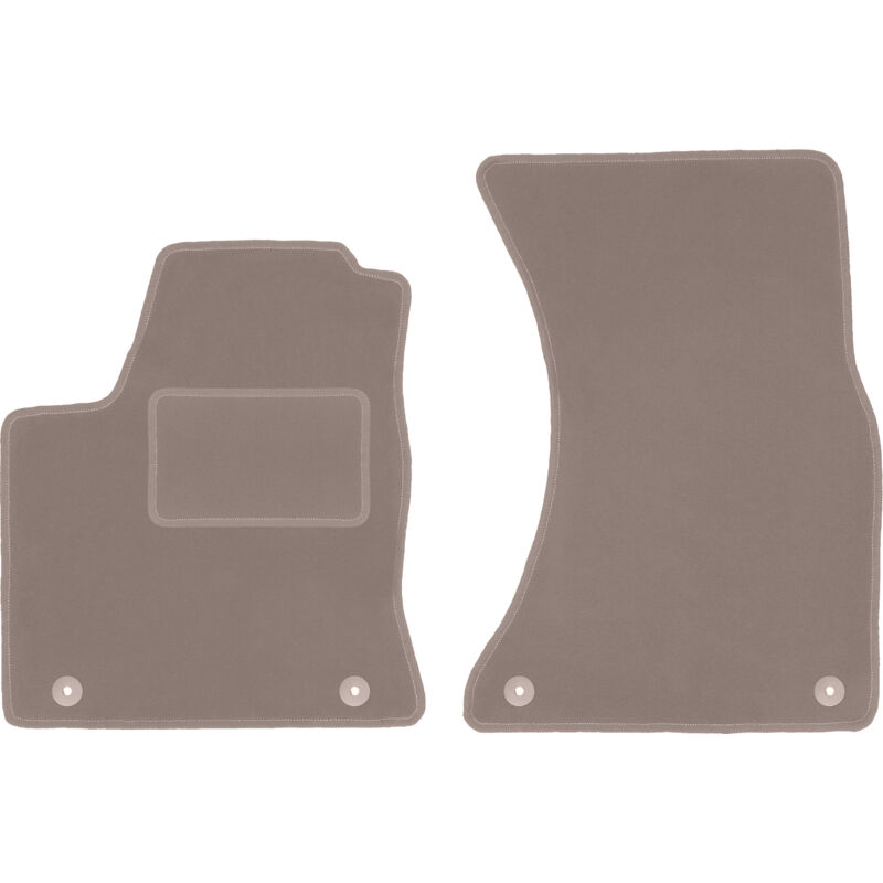 foto del prodotto tappetini anteriori beige per audi q5 i suv 2008 2017 
