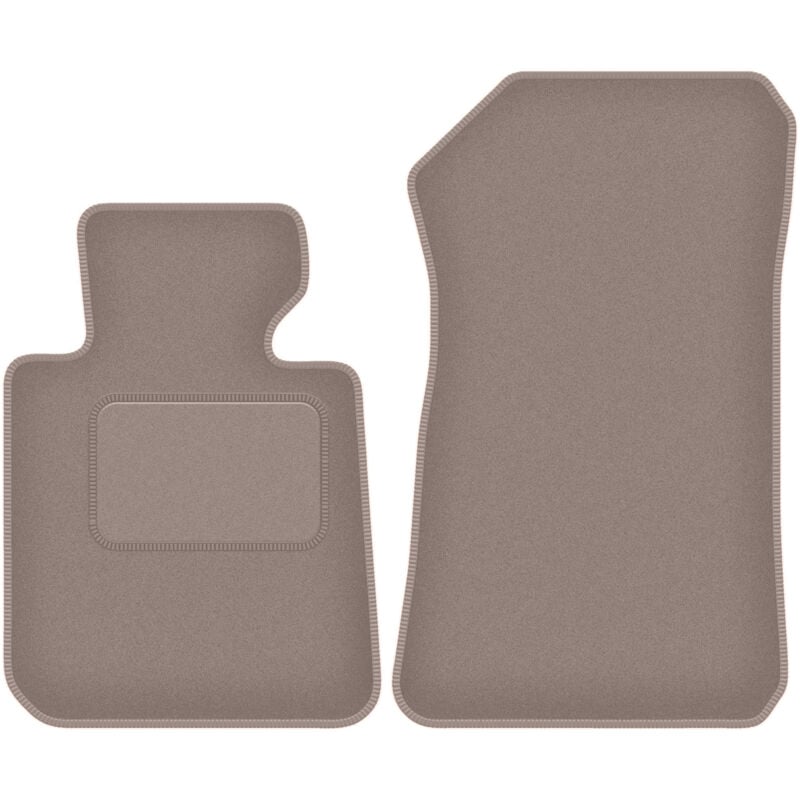 foto del prodotto tappetini anteriori beige per bmw 1 e82 coup 2004 2011 