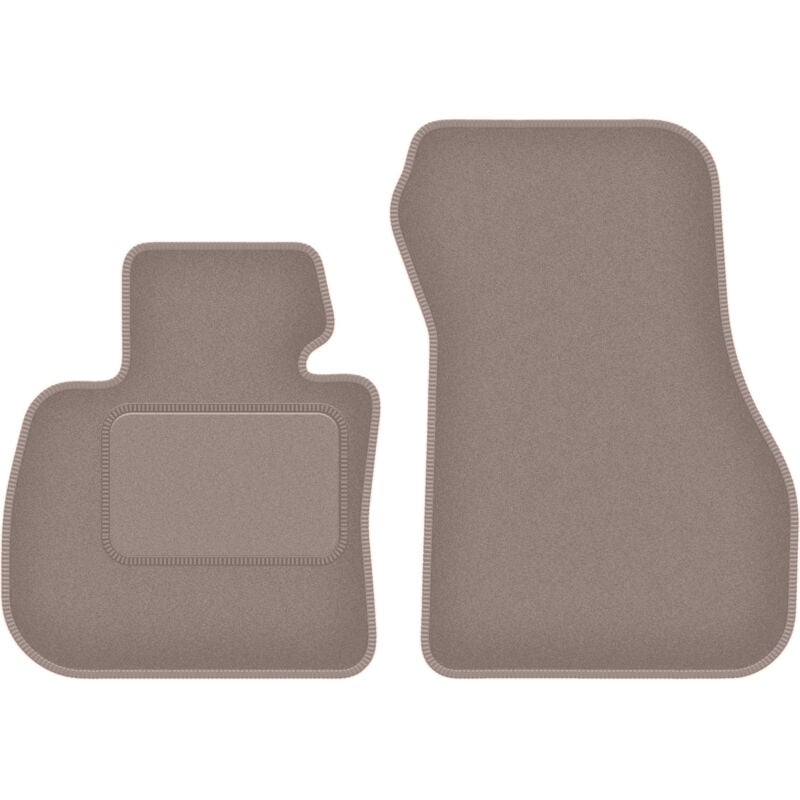 foto del prodotto tappetini anteriori beige per bmw 2 f46 7 posti 2015 2022 