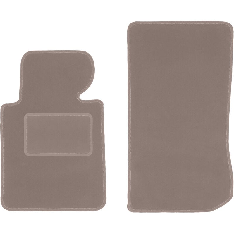 foto del prodotto tappetini anteriori beige per bmw 3 e46 compatta, coup , berlina, station wagon, touring 1998 2007 