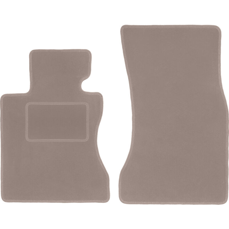 foto del prodotto tappetini anteriori beige per bmw 5 e60 berlina 2003 2010 
