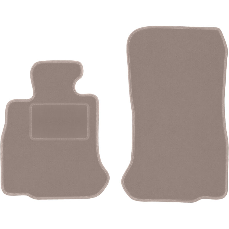 foto del prodotto tappetini anteriori beige per bmw 6 f13 coupe 2011 2018 