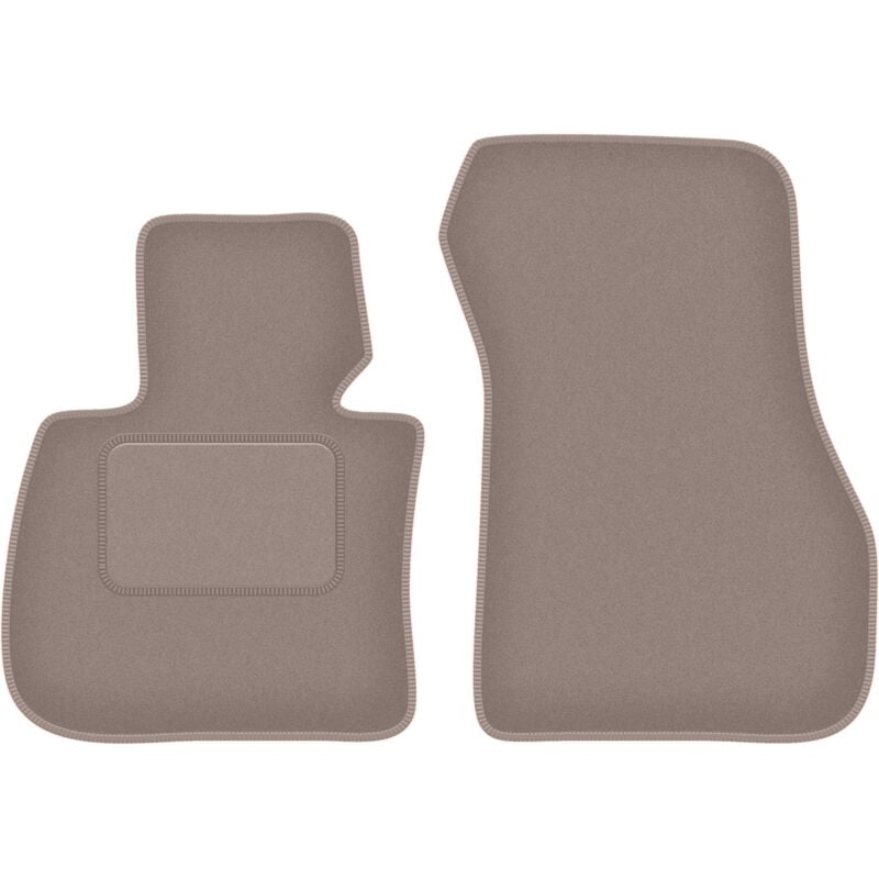 foto del prodotto tappetini anteriori beige per bmw x1 f48 fl suv 2015 