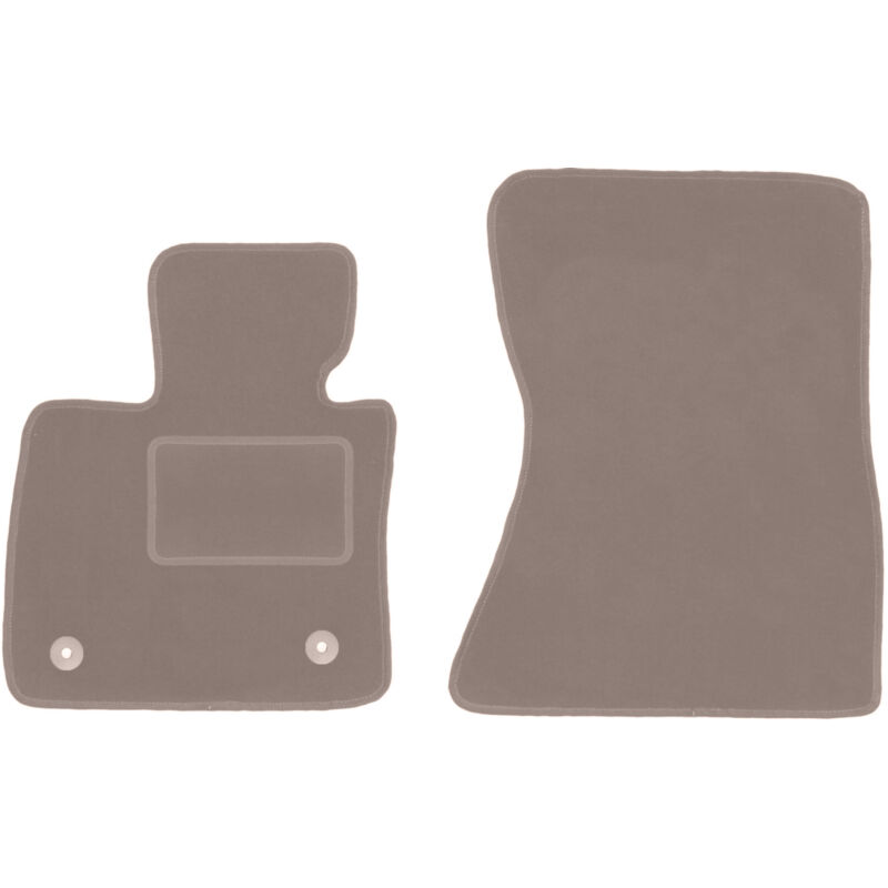 foto del prodotto tappetini anteriori beige per bmw x5 e70 suv 2006 2013 