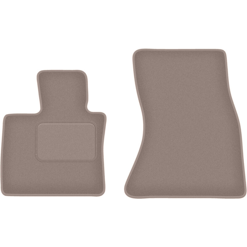 foto del prodotto tappetini anteriori beige per bmw x5 f15 7 posti 2013 