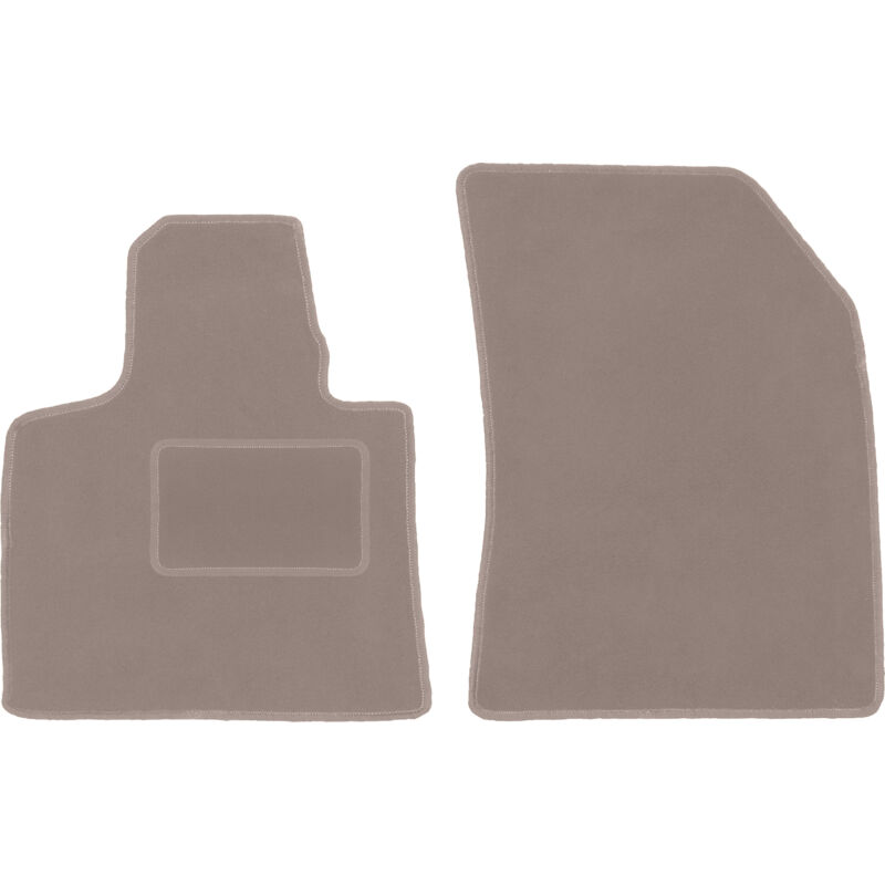 foto del prodotto tappetini anteriori beige per citroen c4 grand picasso ii monovolume 2013 