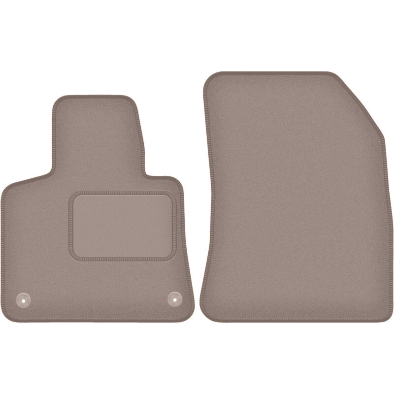foto del prodotto tappetini anteriori beige per citroen c4 grand spacetourer 7 posti 2013 2021 