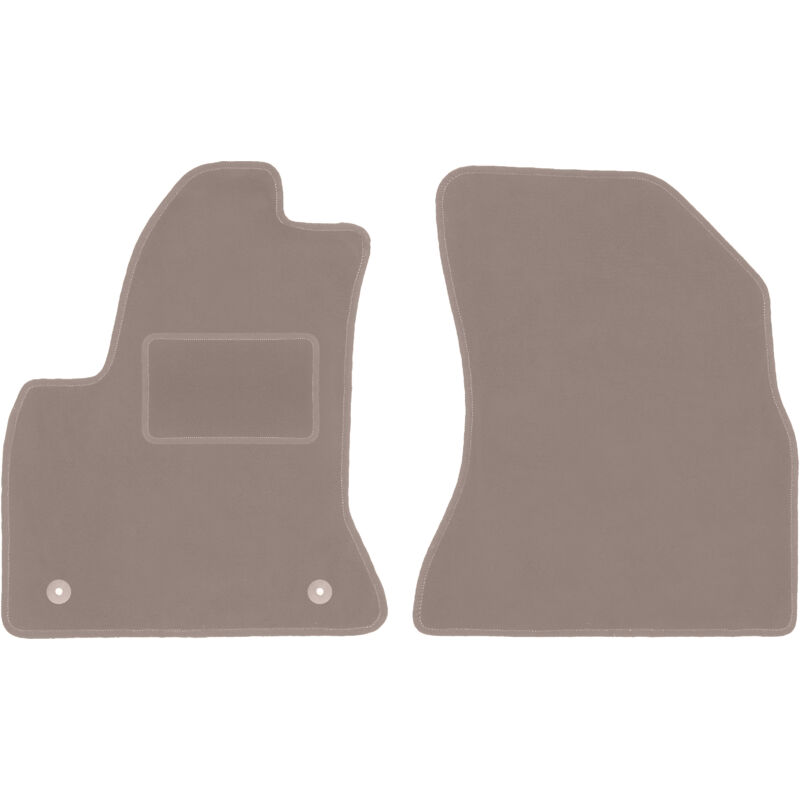 foto del prodotto tappetini anteriori beige per citroen c4 picasso i monovolume 2006 2013 