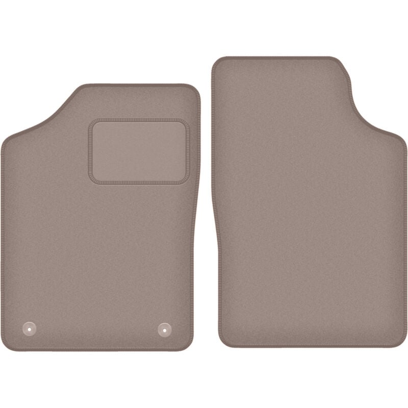 foto del prodotto tappetini anteriori beige per citroen zx hatchback 1991 1998 