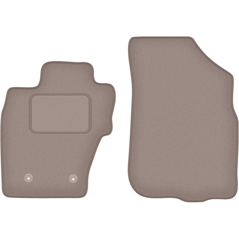 foto del prodotto tappetini anteriori beige per dacia duster i 4wd suv 2010 2018 
