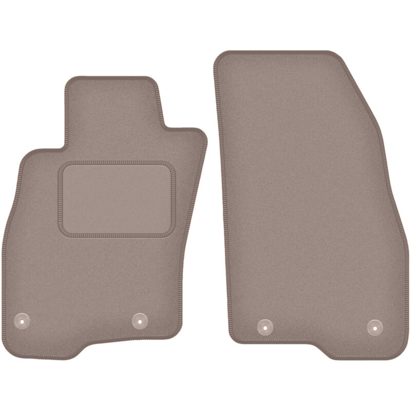 foto del prodotto tappetini anteriori beige per: fiat punto 12' hatchback (2012-2018)