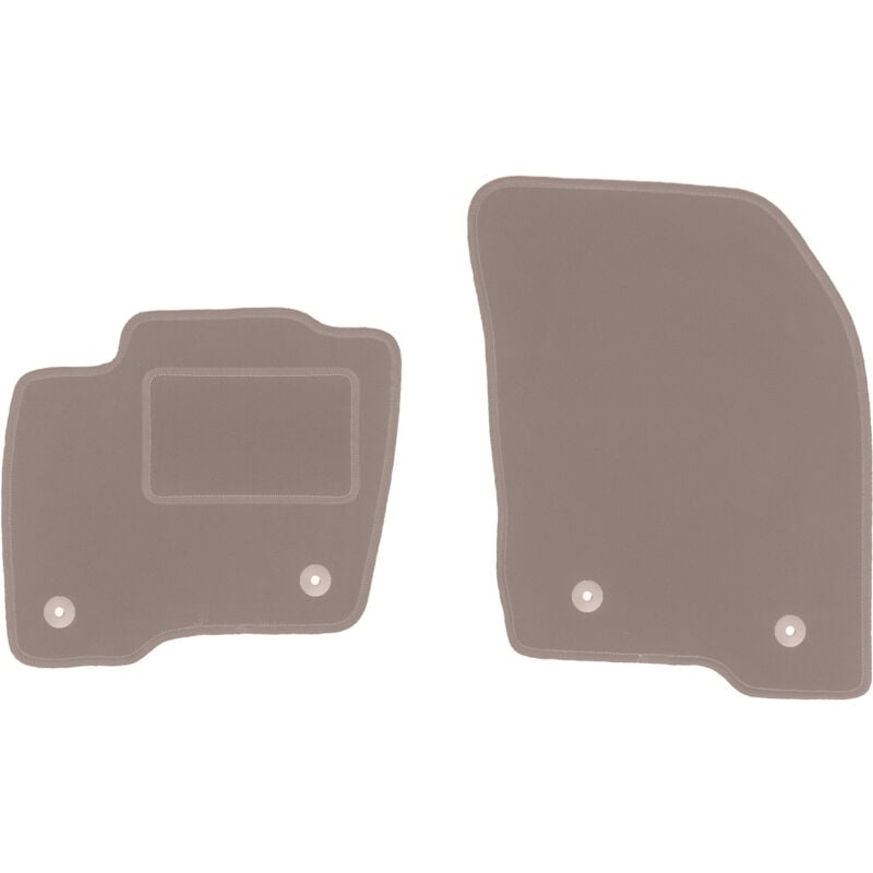 foto del prodotto tappetini anteriori beige per ford edge mk2 suv 2014-