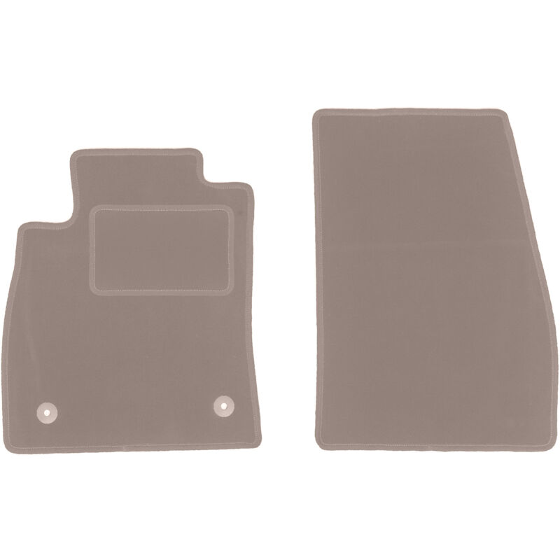 foto del prodotto tappetini anteriori beige per ford fiesta mk8 hatchback 2017 