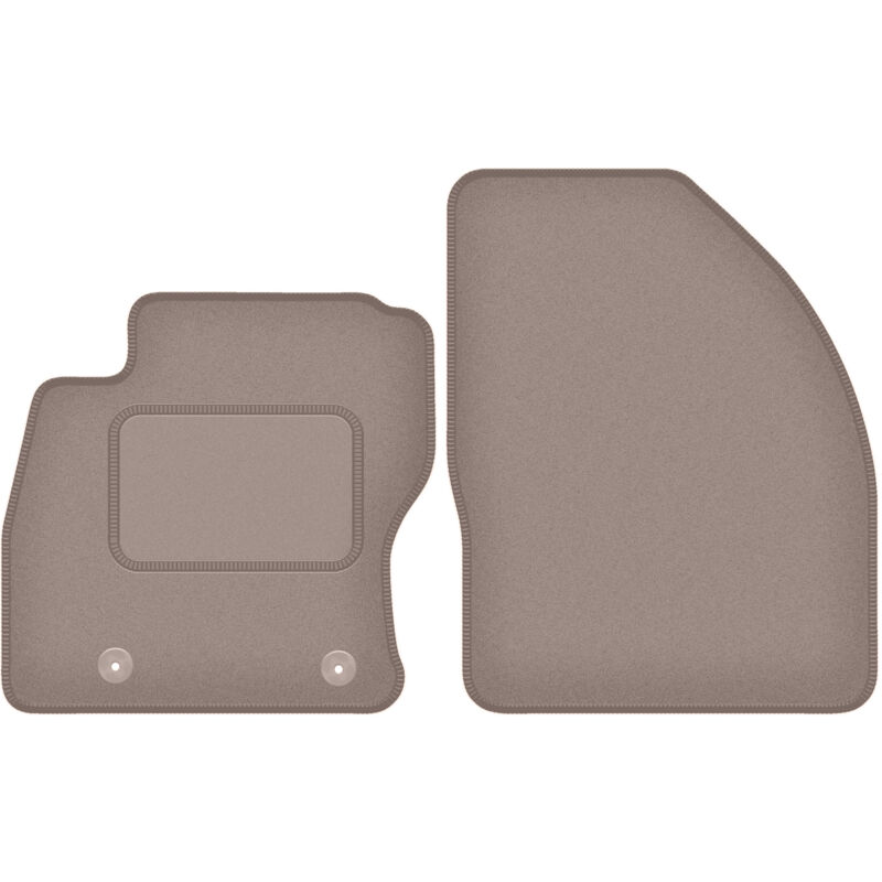 foto del prodotto tappetini anteriori beige per ford focus mk2 convertibile 2006 2010 
