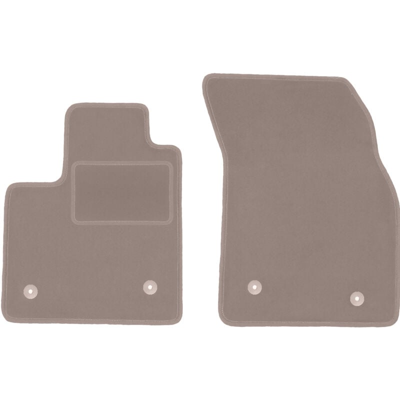 foto del prodotto tappetini anteriori beige per ford focus mk4 hatchback, berlina, station wagon, turnier, turnier active 2018 