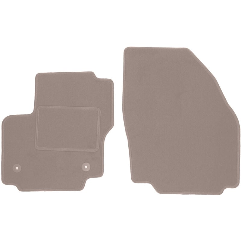 foto del prodotto tappetini anteriori beige per ford galaxy mk2 fl 7 posti 2012 2015 