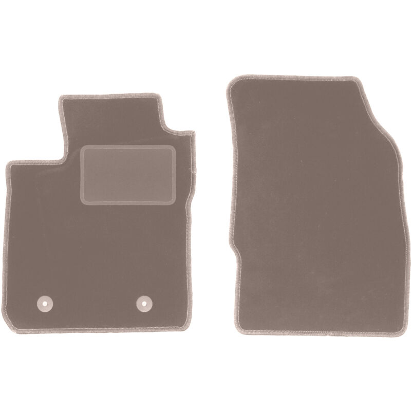 foto del prodotto tappetini anteriori beige per ford ka hatchback 2014 