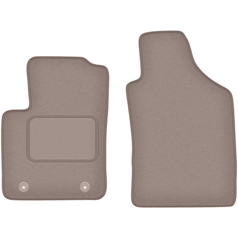 foto del prodotto tappetini anteriori beige per ford ka mk2 hatchback 2008 2012 