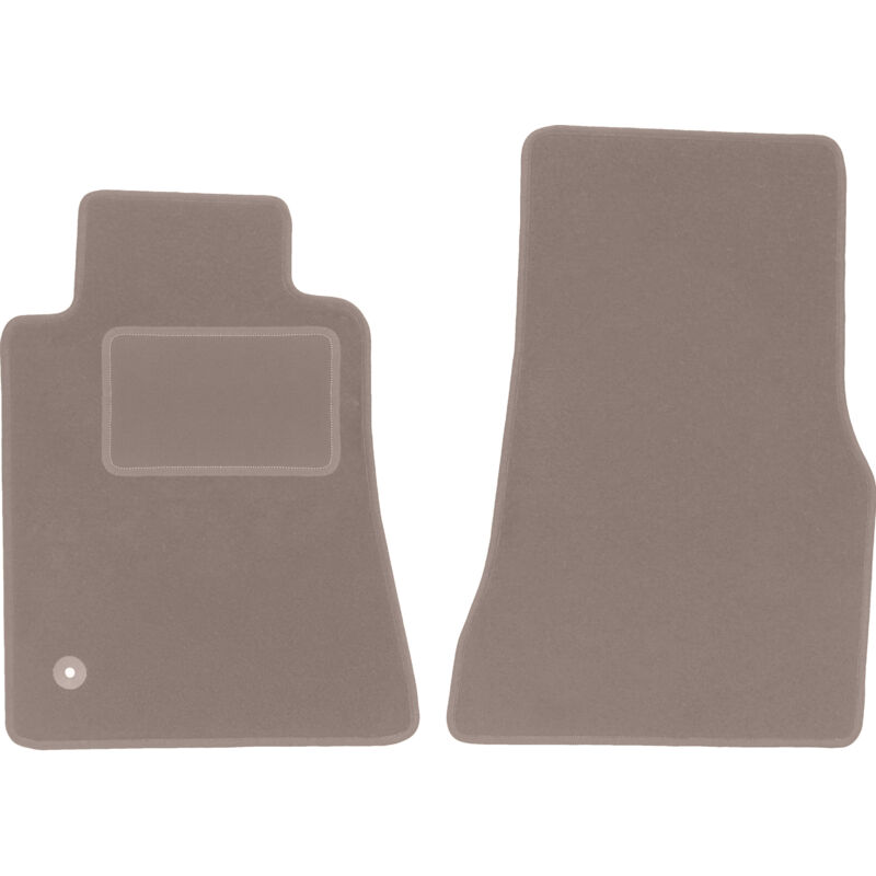 foto del prodotto tappetini anteriori beige per ford mustang mk5 coup 2004 2014 
