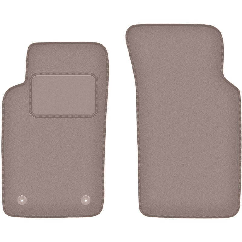 foto del prodotto tappetini anteriori beige per ford sierra station wagon, berlina, liftback 1982-1993