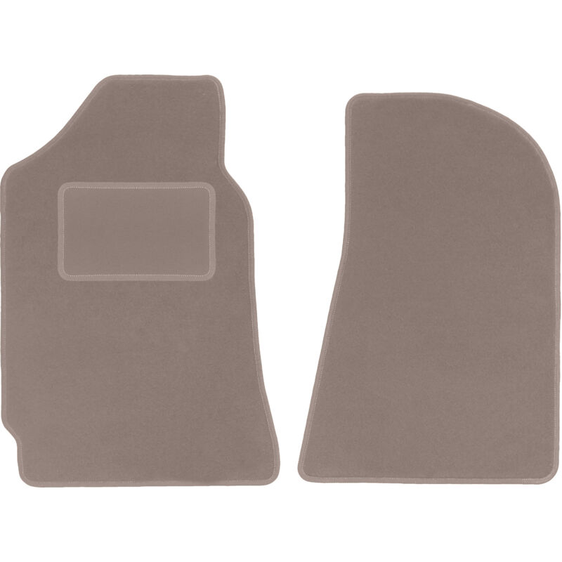 foto del prodotto tappetini anteriori beige per fso polonez liftback 1971 2002 