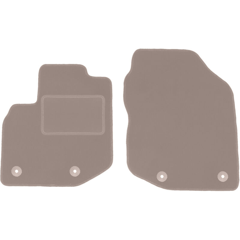 foto del prodotto tappetini anteriori beige per: honda jazz iii hatchback (2011-2014)