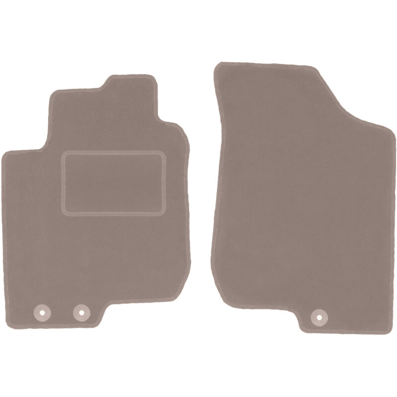 foto del prodotto tappetini anteriori beige per hyundai i30 i hatchback, station wagon, cw 2007 2012 