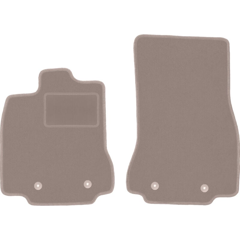 foto del prodotto tappetini anteriori beige per jaguar xf i 2wd x250 berlina, station wagon 2007 2015 