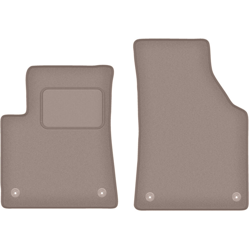 foto del prodotto tappetini anteriori beige per jeep cherokee kl suv 2013 