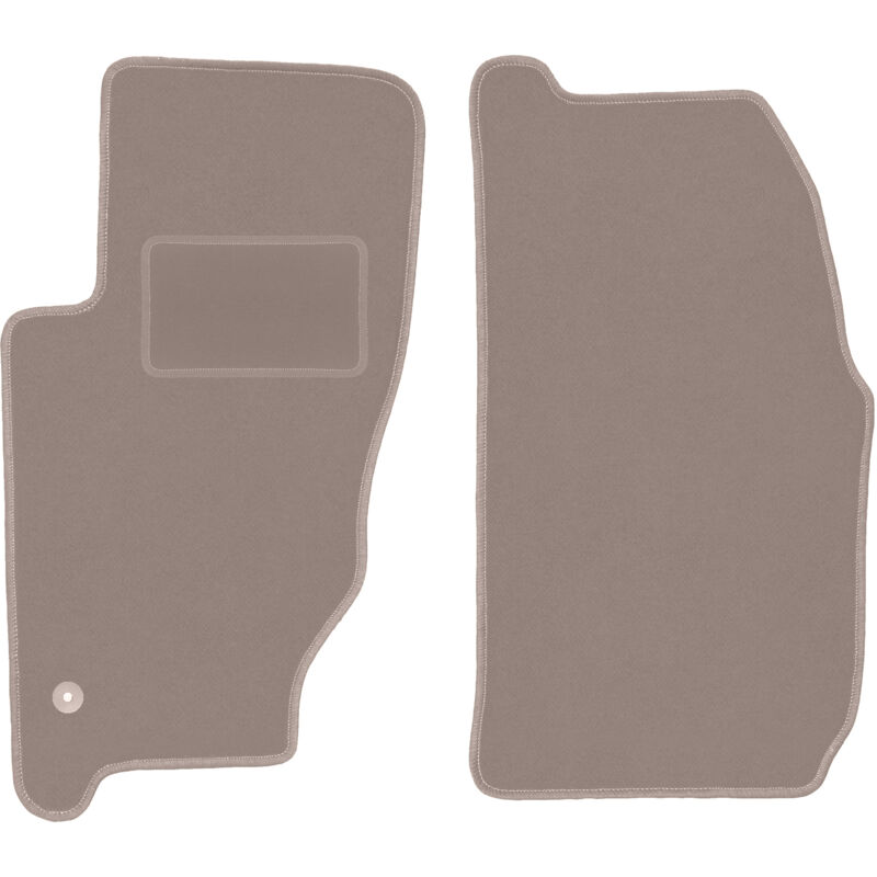 foto del prodotto tappetini anteriori beige per jeep cherokee liberty kj off road 2002 2007 