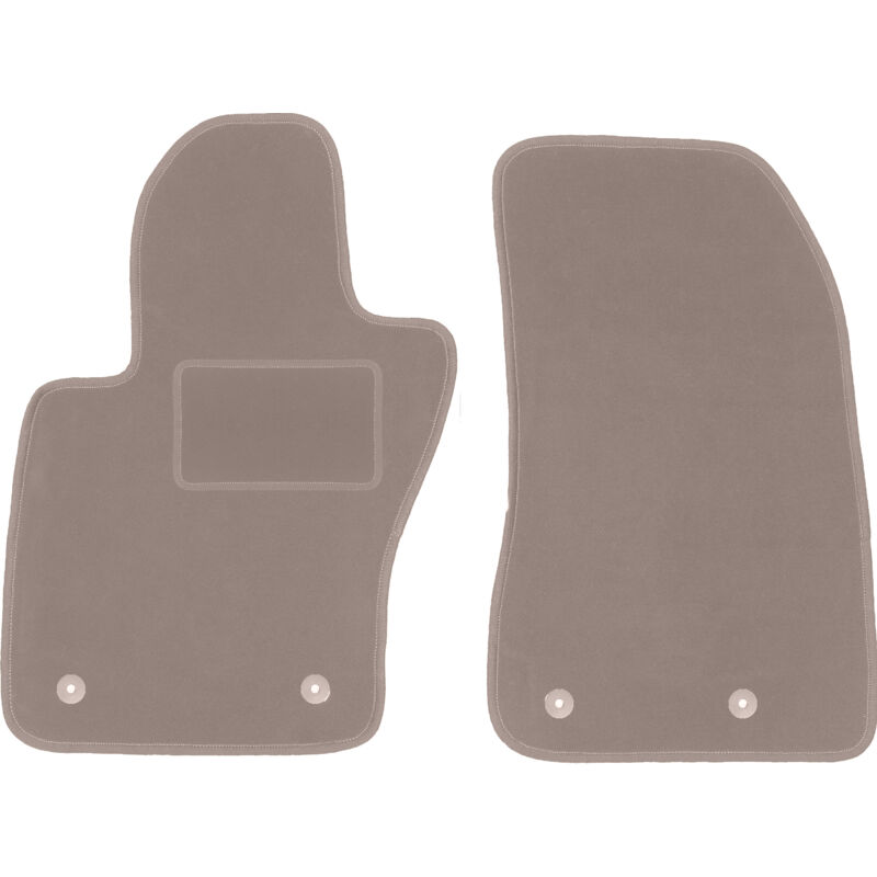 foto del prodotto tappetini anteriori beige per jeep renegade suv 2014 2019 