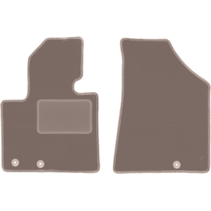 foto del prodotto tappetini anteriori beige per kia sorento ii suv 2009 2015 