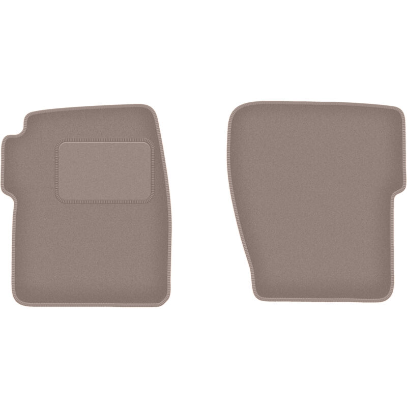 foto del prodotto tappetini anteriori beige per land rover discovery ii off road 1998 2004 