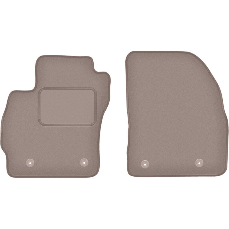 foto del prodotto tappetini anteriori beige per mazda premacy iii minivan 2010 