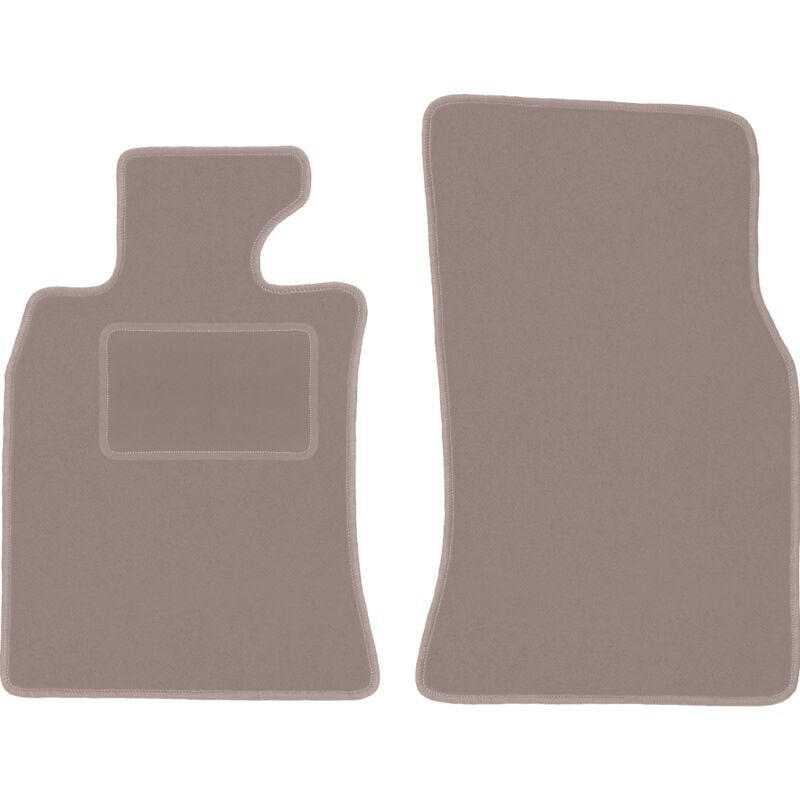 foto del prodotto tappetini anteriori beige per mini cooper r56 hatchback 2006 2013 