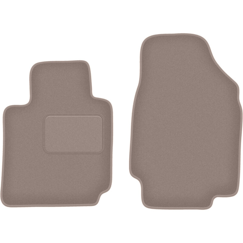foto del prodotto tappetini anteriori beige per nissan micra k12 cc cabrio 2003 2010 