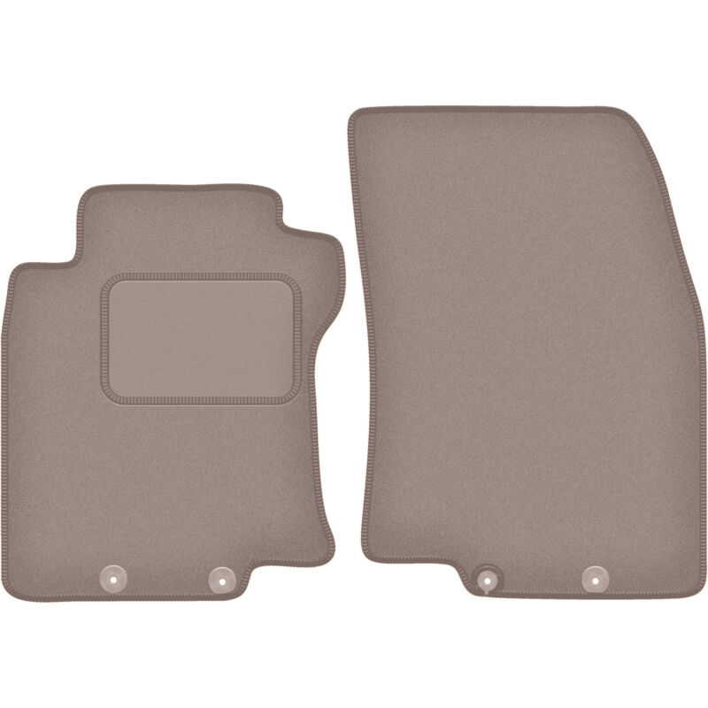 foto del prodotto tappetini anteriori beige per nissan x trail iii t32 fl suv 2017 2021 