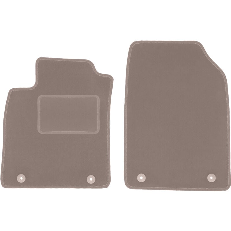 foto del prodotto tappetini anteriori beige per opel vectra c liftback, hatchback, berlina 2002 2008 