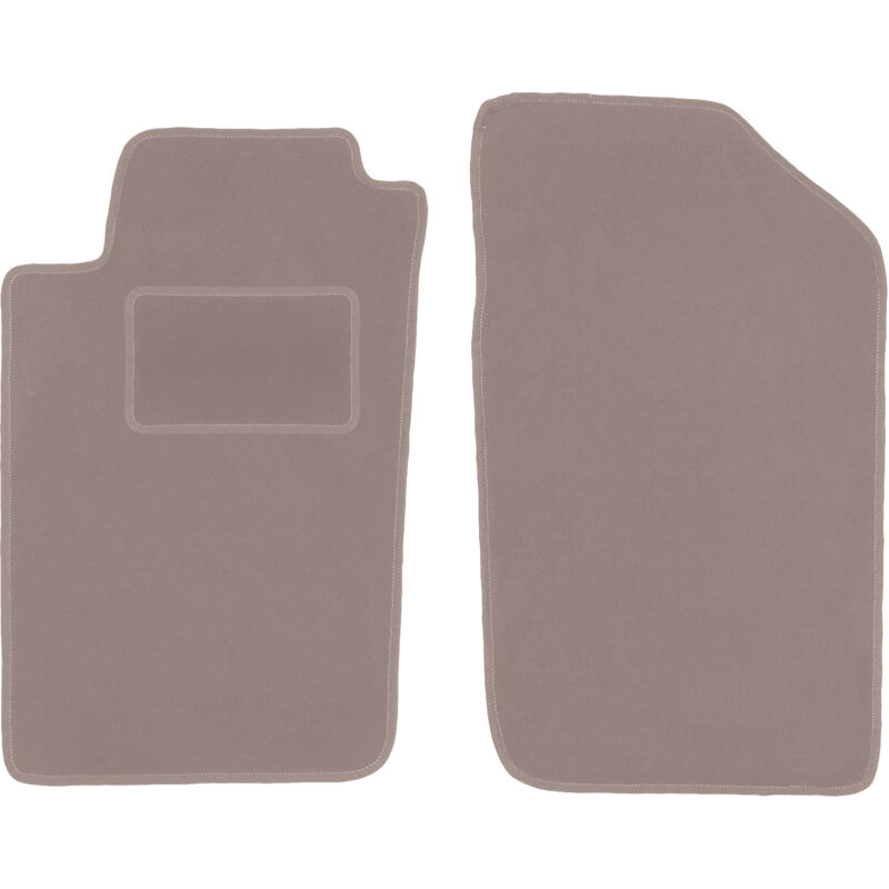 foto del prodotto tappetini anteriori beige per: peugeot 206 hatchback, sw, station wagon, cc, cabrio (1998-2010)