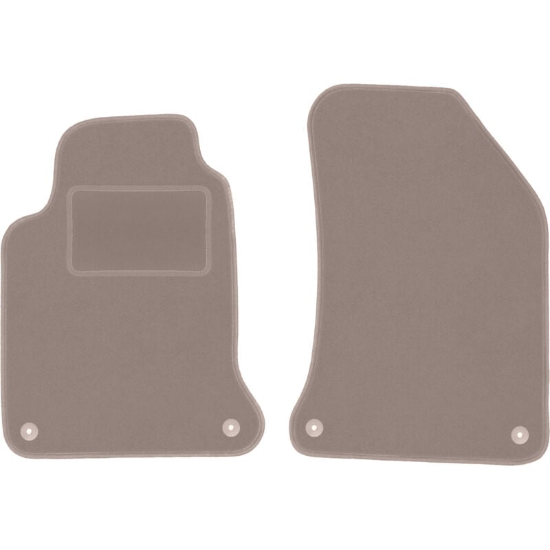 foto del prodotto tappetini anteriori beige per renault laguna ii station wagon, liftback 2001 2007 