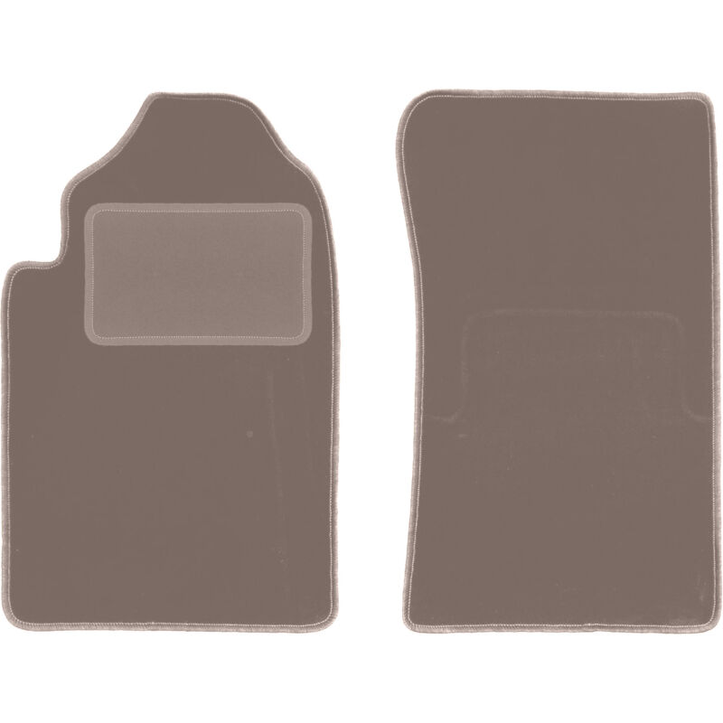 foto del prodotto tappetini anteriori beige per ssangyong rexton i suv 2001 2006 
