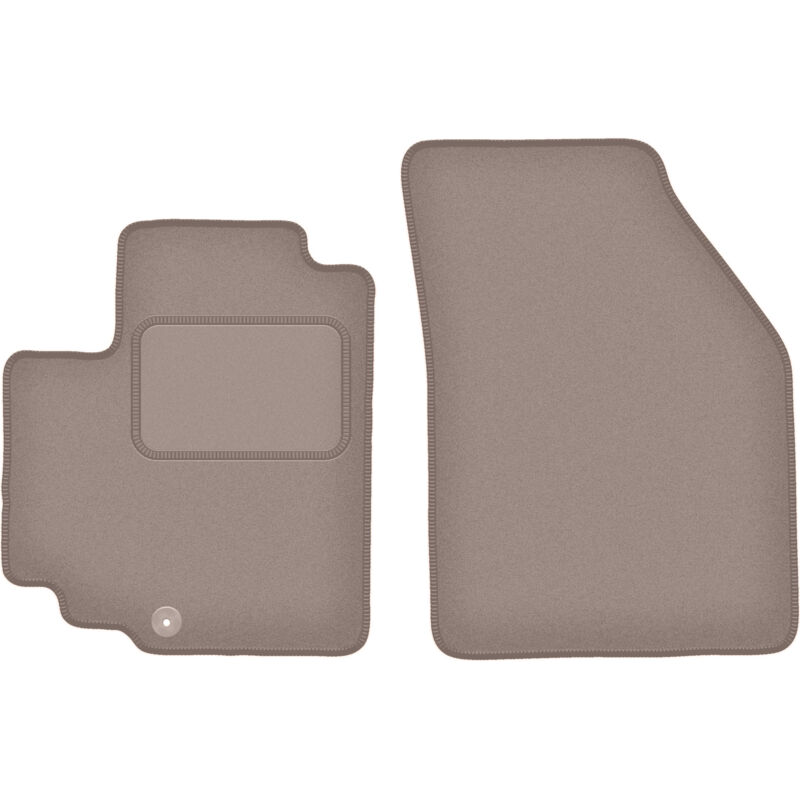 foto del prodotto tappetini anteriori beige per suzuki alto viii hatchback 2009 2015 