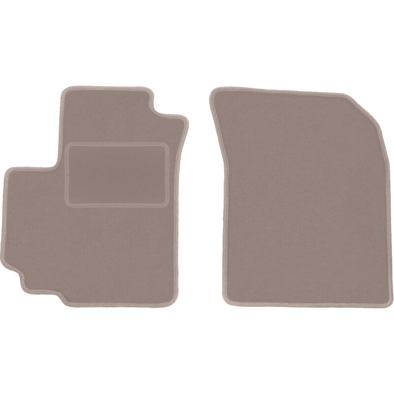 foto del prodotto tappetini anteriori beige per suzuki swift v 5d hatchback 2010 2016 